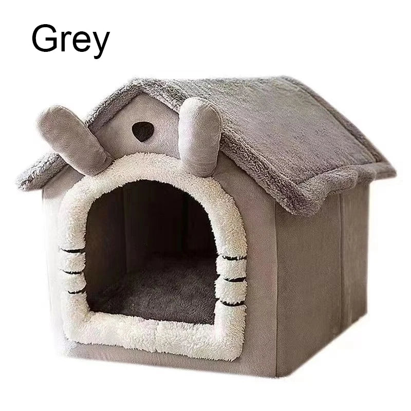 Foldable Pet House Removable Washable Bed Indoor Various colors and sizes