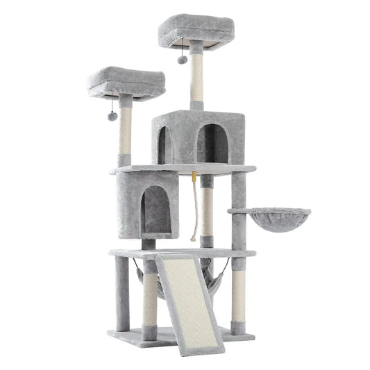 Multi-Level Cat Tree Tower Climbing Scratching Post for Indoor use
