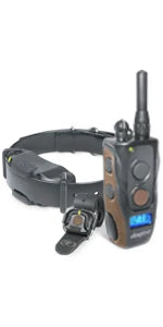 Remote Dog Training E-Collar, HANDSFREE Square, 3/4-Mile Range, Rechargeable, Waterproof, High-Output,
