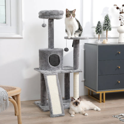 Multi-Level Cat Tree Tower Climbing  Scratching Post for Indoor use