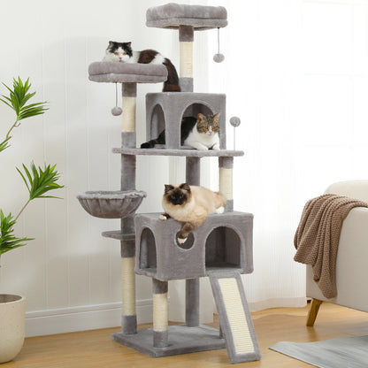 Multi-Level Cat Tree Tower Climbing  Scratching Post for Indoor use