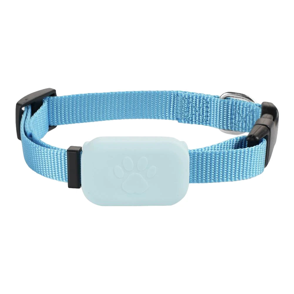 GPS Tracker with Adjustable Collar  Smart Pet Locator for Dogs and Cats