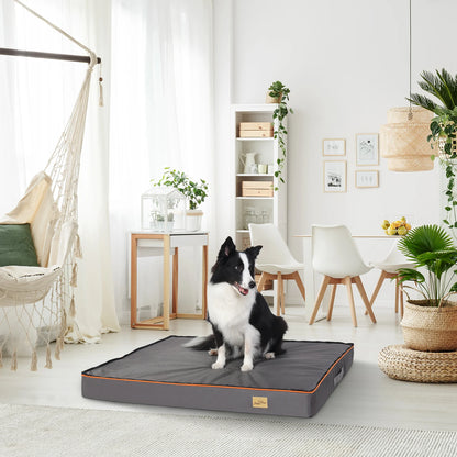 Large Padded Orthopedic Bed Foam Cushion with Washable Cover