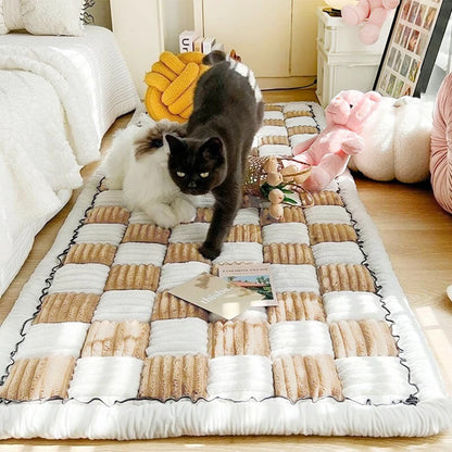Dog Bed Mat Cat Scratchable Blanket Anti-slip Washable Cushion