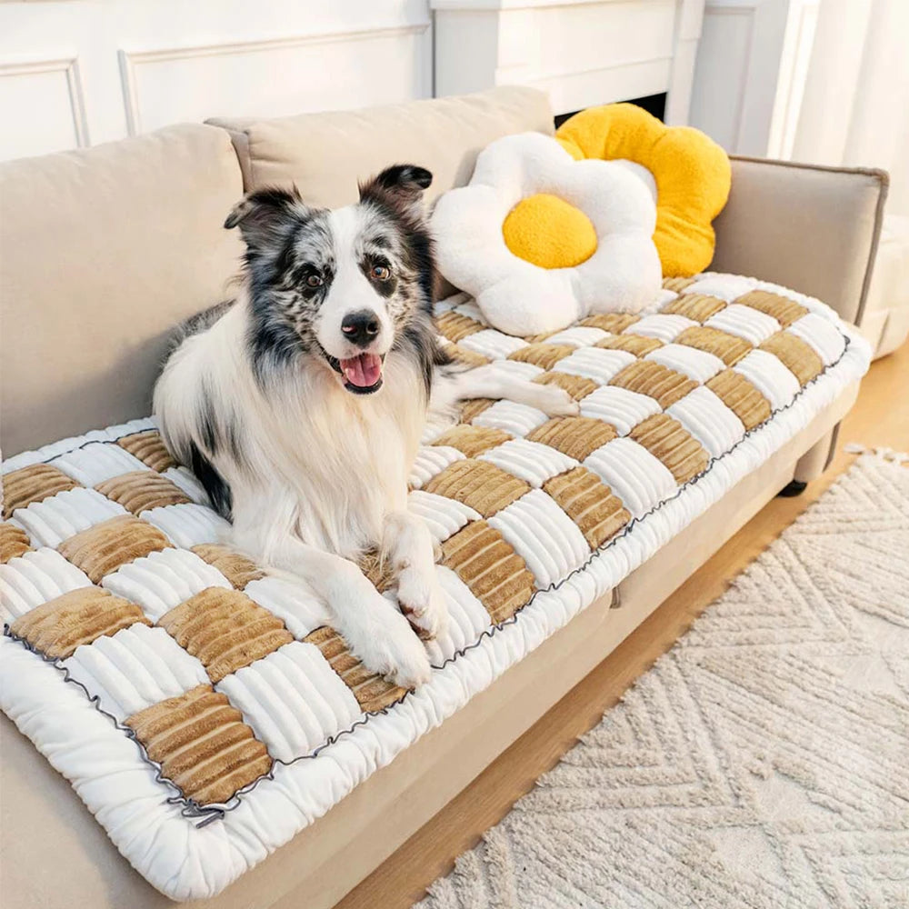 Dog Bed Mat Cat Scratchable Blanket Anti-slip Washable Cushion
