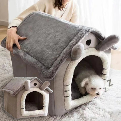 Foldable Pet House Removable Washable Bed Indoor Various colors and sizes