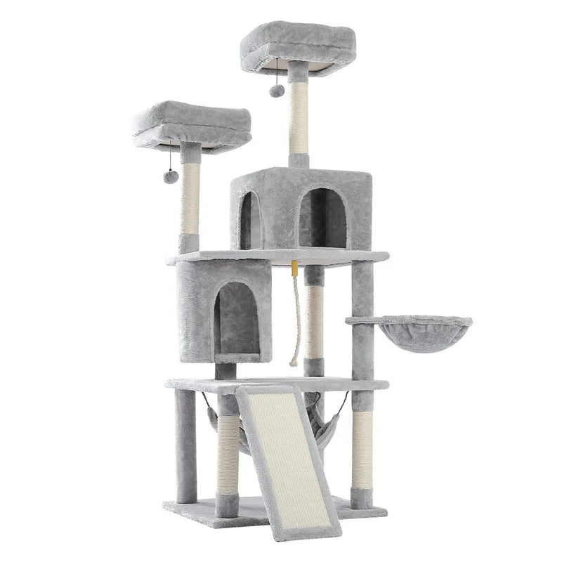 Multi-Level Cat Tree Tower Climbing  Scratching Post for Indoor use