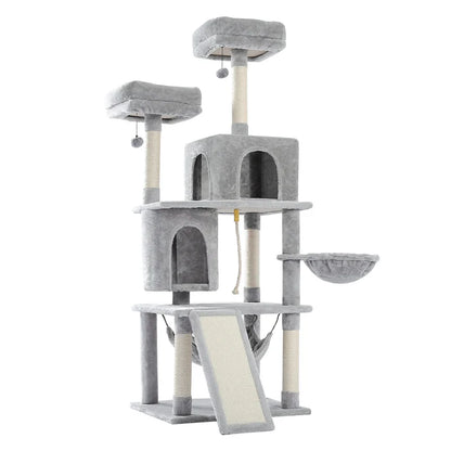 Multi-Level Cat Tree Tower Climbing  Scratching Post for Indoor use