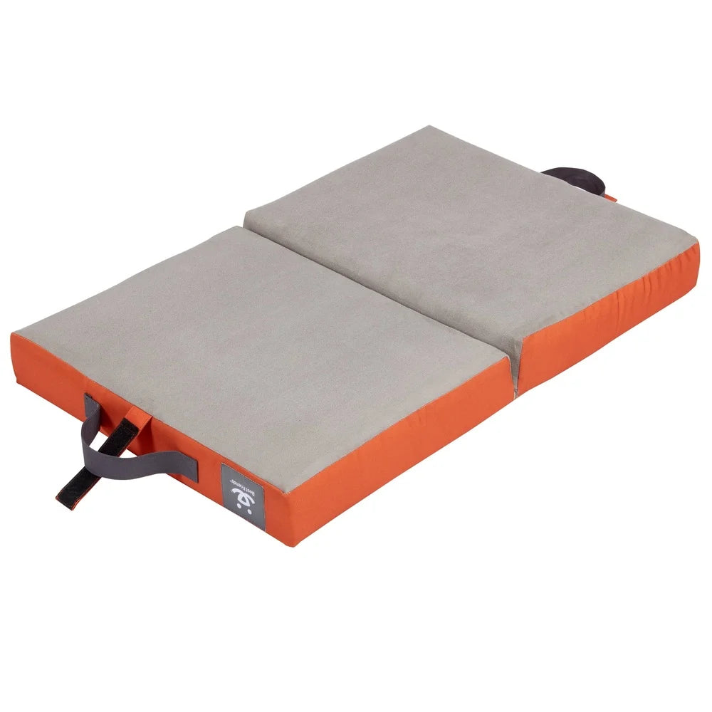 Foldable Travel  Bed with Memory Foam Topper Removable Washable Cover Small Medium Dogs cats