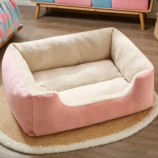 Cozy Plush Pet Bed for All Seasons Extra Small to Medium dogs and cats Multiple Sizes & Color Options