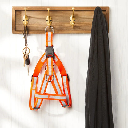 Adjustable Step-in Dog Harness with Reflective Straps