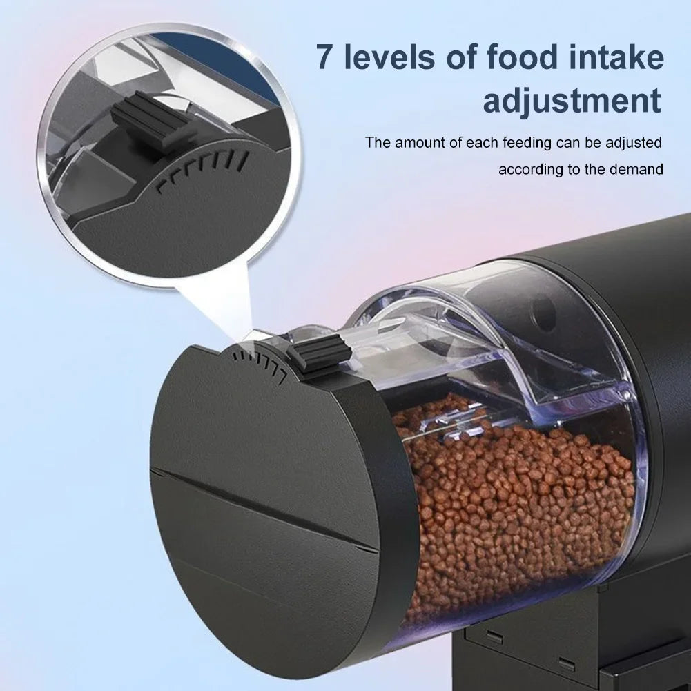 1-3PCS Automatic  Aquarium Fish Food Dispenser 100ML