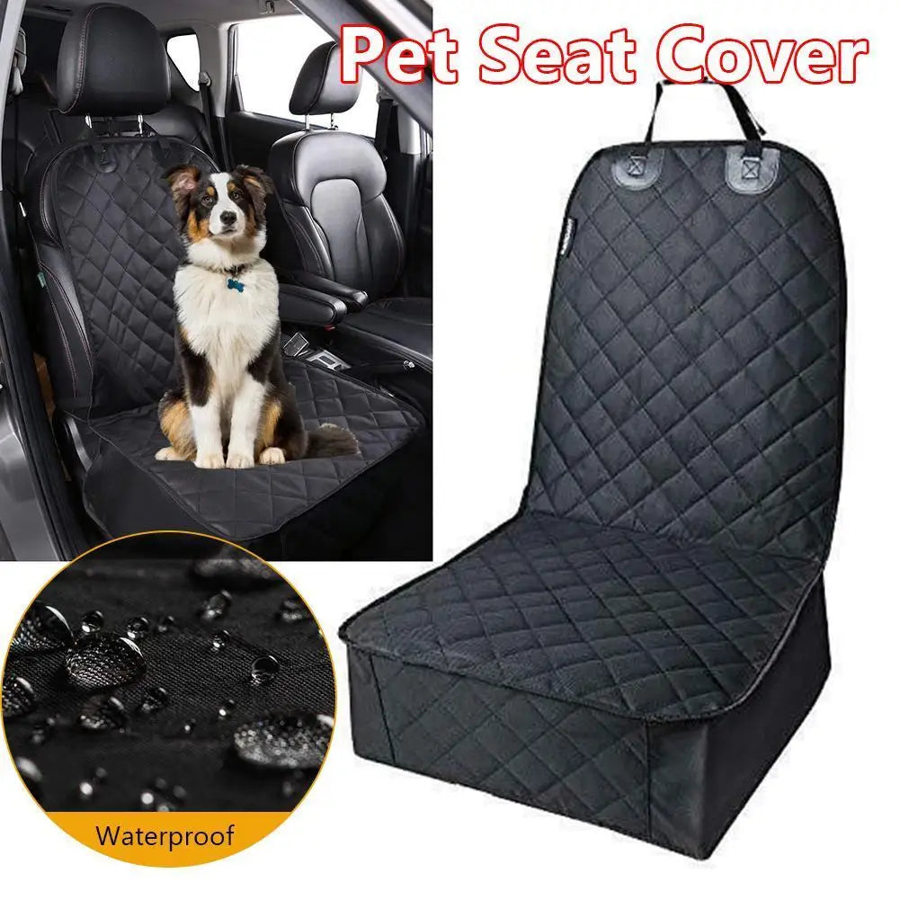 Car Front Seat Cover Waterproof Non-Slip Cat Dog Folding for Cars Trucks SUV