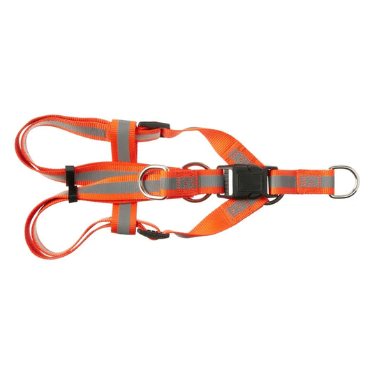 Adjustable Step-in Dog Harness with Reflective Straps