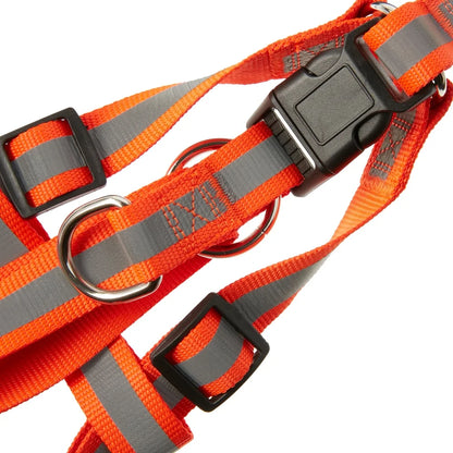 Adjustable Step-in Dog Harness with Reflective Straps