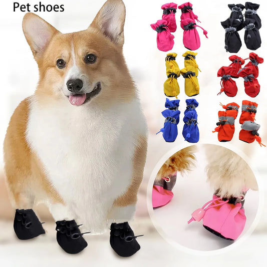Dog walking   Shoes That Don'T Fall Off Breathable Soft-Soled Non-Slip