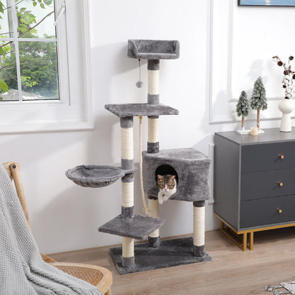 Multi-Level Cat Tree Tower Climbing  Scratching Post for Indoor use