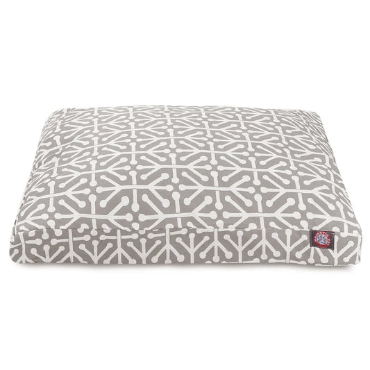 Rectangle Dog Bed with Removable Cover Zippered Cover Easy Clean