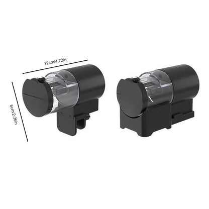 1-3PCS Automatic  Aquarium Fish Food Dispenser 100ML