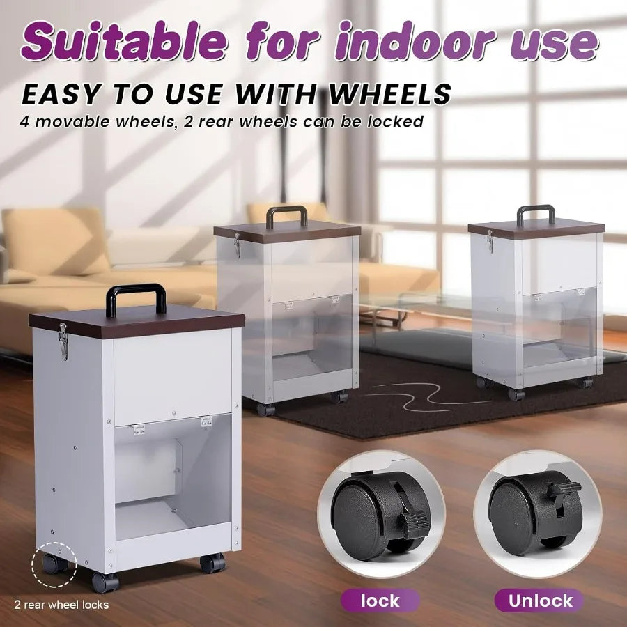 30LB Outdoor Automatic Dog Feeder Large Breed