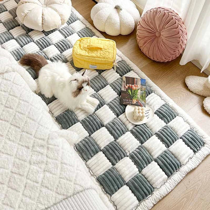 Dog Bed Mat Cat Scratchable Blanket Anti-slip Washable Cushion