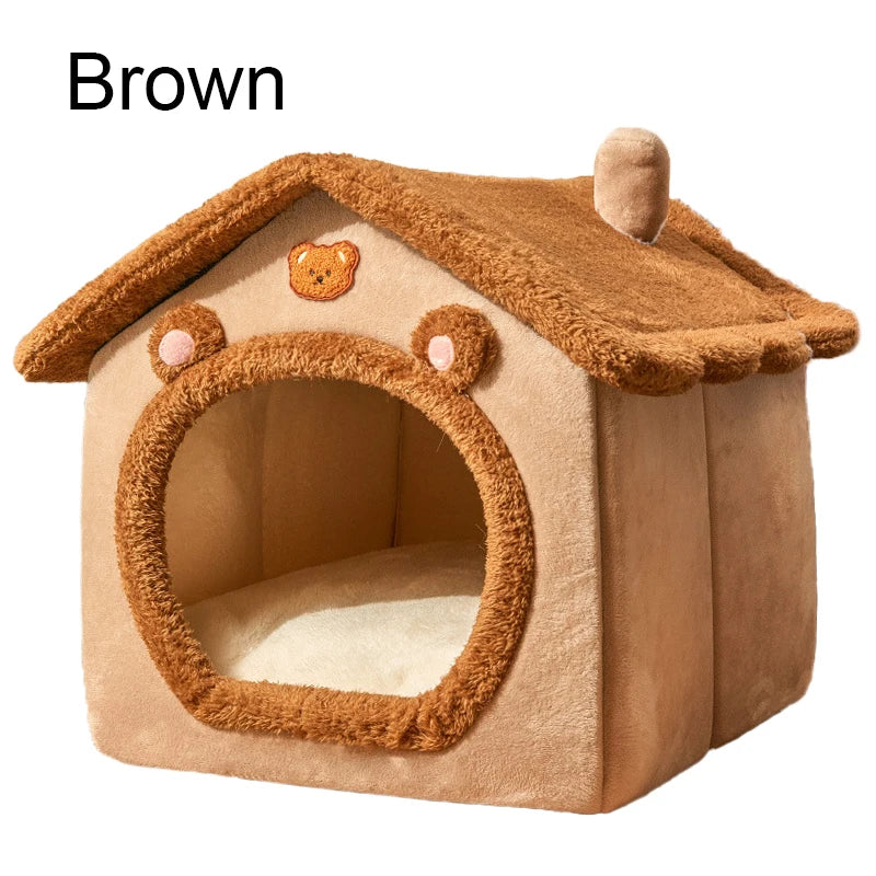 Foldable Pet House Removable Washable Bed Indoor Various colors and sizes