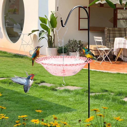 Hanging Bird Bathtub Feeder for Outdoor Decoration