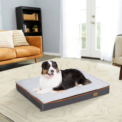 Large Padded Orthopedic Bed Foam Cushion with Washable Cover