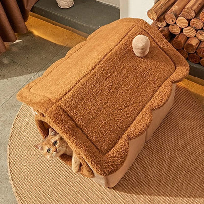 Foldable Pet House Removable Washable Bed Indoor Various colors and sizes